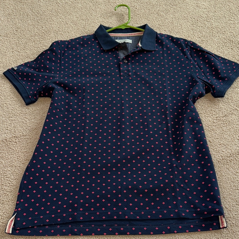Fred Mello short sleeve polo shirt